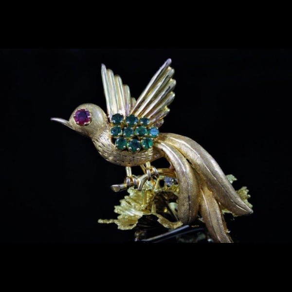 Broche Oiseau