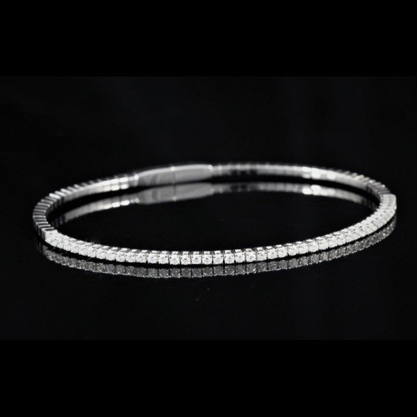 Bracelet rigide diamants 