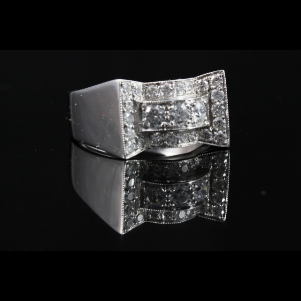 Bague diamants